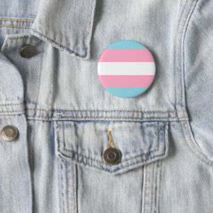 "Transgender Flag" Button