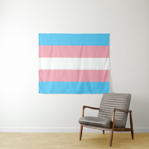 Transgender Flag Medium Tapestry