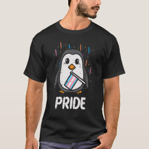 Transgender Flag Penguin Lgbt Trans Pride Stuff An T-Shirt