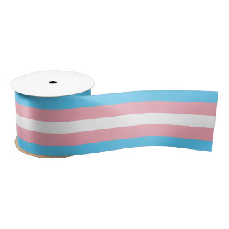 Transgender Flag & Pride community /gender flag Sa Satin Ribbon