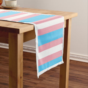 Transgender Flag & Pride community /gender flag Short Table Runner