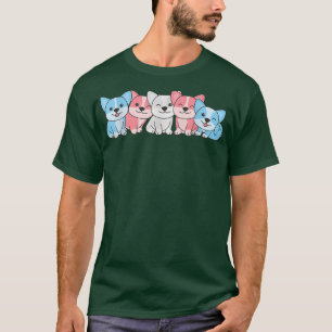 Transgender Flag Pride Lgbtq Dogs Transgender Corg T-Shirt