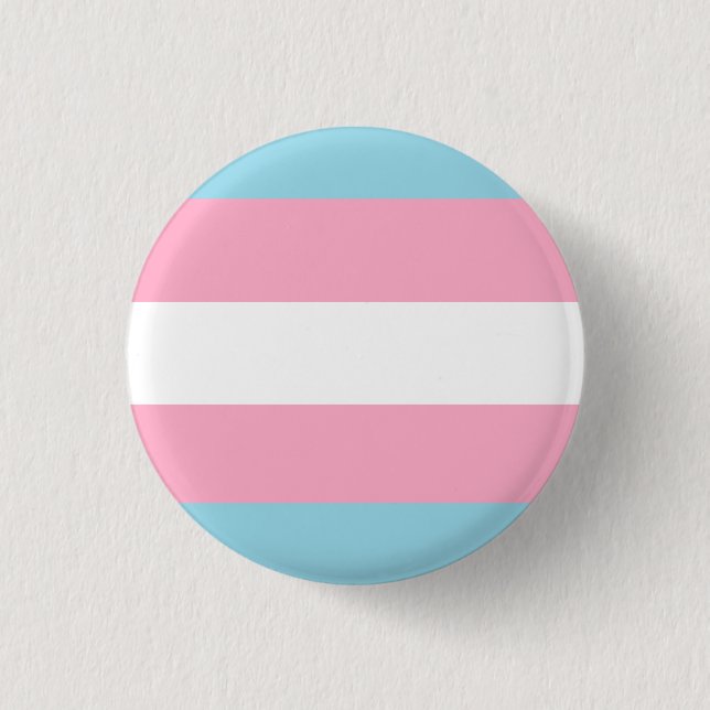 "Transgender Flag" Small Button (Front)