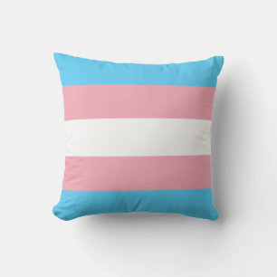 Transgender flag trans pride LGBT symbol gay homos Cushion