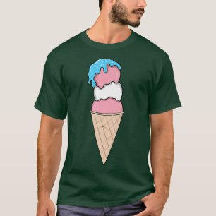 Transgender Ice Cream Trans Pride T-Shirt