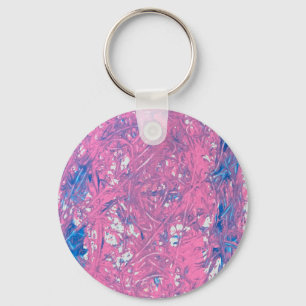 Transgender Marble Artwork Key Ring