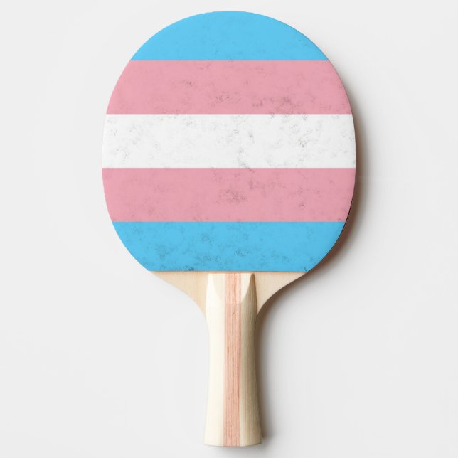 Transgender Ping Pong Paddle (Front)