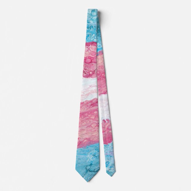 Transgender Pride | Abstract Tie (Front)