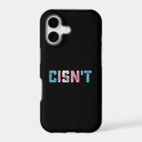 Transgender Pride Cisn't LGBTQ Trans Flag Funny