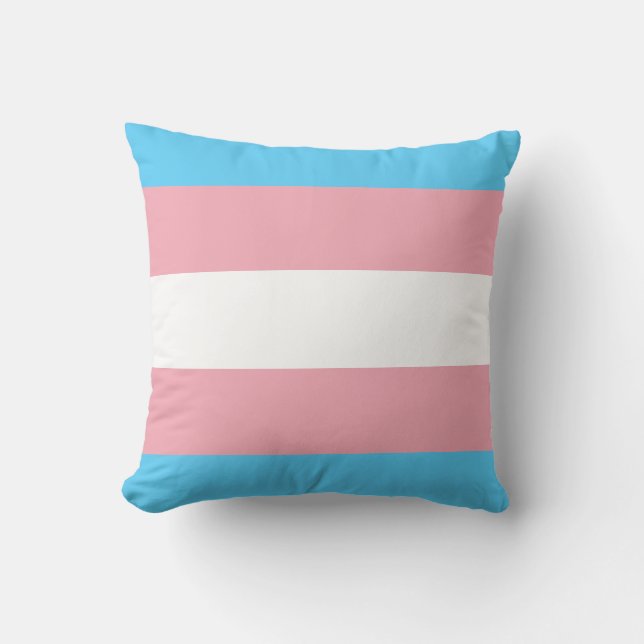 Transgender Pride Cushion (Front)