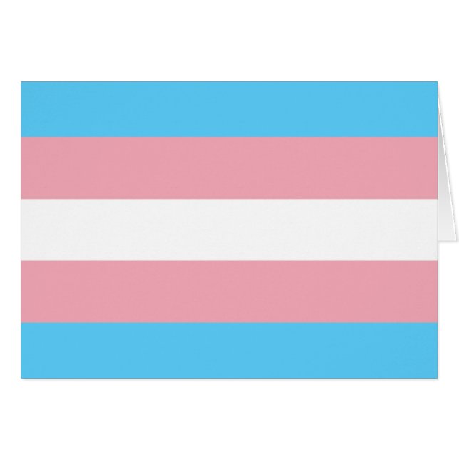 Transgender Pride Flag (Front Horizontal)