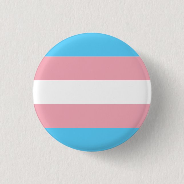 Transgender Pride Flag  3 Cm Round Badge (Front)
