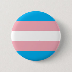 Transgender Pride Flag 6 Cm Round Badge
