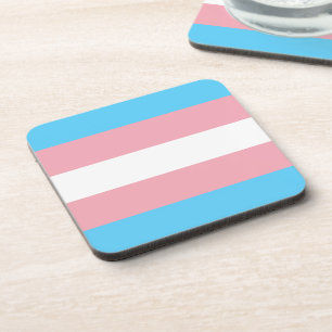 Transgender Pride Flag Coaster