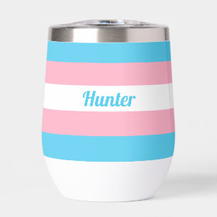Transgender Pride Flag Cute Personalised