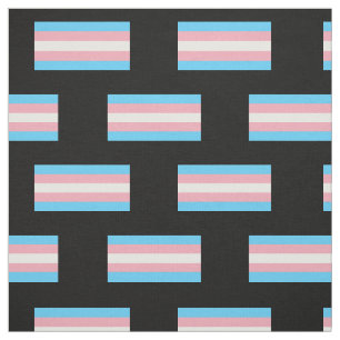 Transgender Pride Flag Fabric