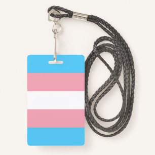 Transgender Pride Flag - LGBT Rainbow ID Badge