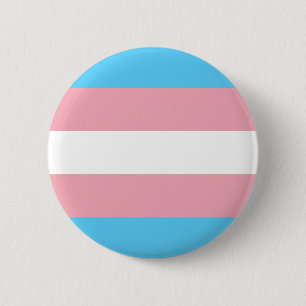 Transgender Pride Flag - LGBT Trans Rainbow 6 Cm Round Badge