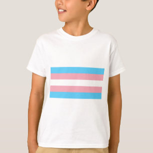 Transgender Pride Flag - LGBT Trans Rainbow T-Shirt