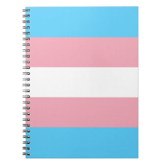 Transgender Pride Flag Notebook