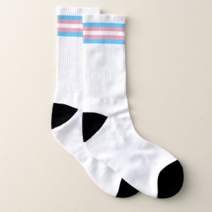 Transgender Pride Flag Socks