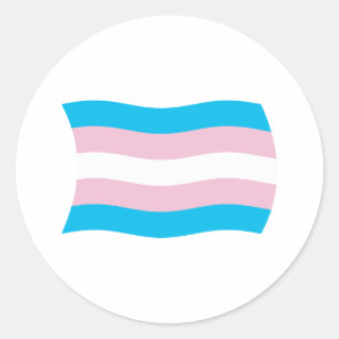 Transgender Pride Flag Sticker