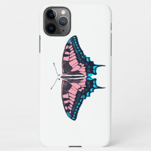 Transgender Pride Flag Swallowtail Butterfly iPhone 11Pro Max Case