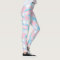Transgender Pride Hearts Pattern Leggings