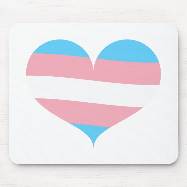 Transgender Pride Mouse Pad (Front)