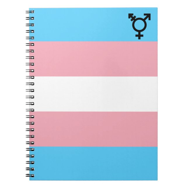 Transgender Pride Notebook (Front)