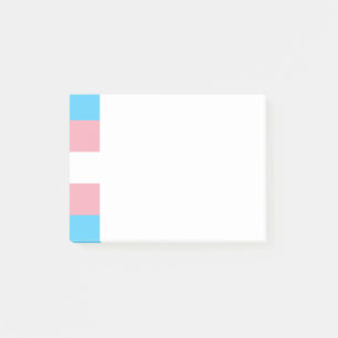 Transgender Pride Post-it Notes