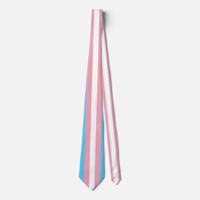 Transgender Pride Tie (Front)