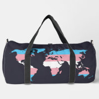 Transgender pride world map