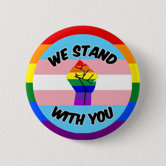 Transgender support Button