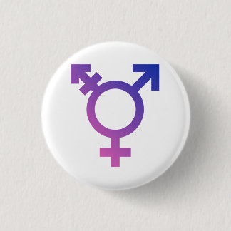 Transgender Symbol 3 Cm Round Badge