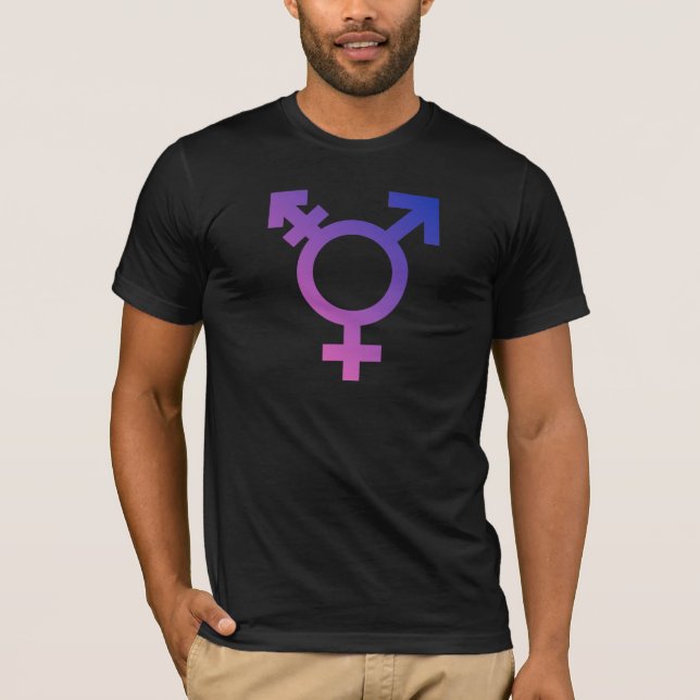 Transgender Symbol T-Shirt (Front)