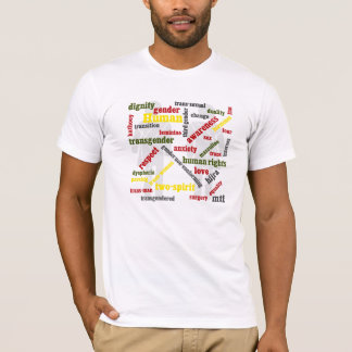 transgender word graphic shirt