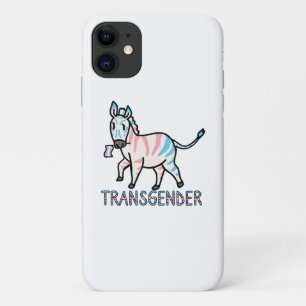 Transgender Zebra iPhone 11 Case