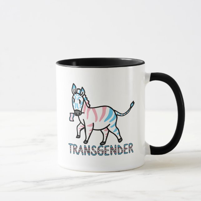 Transgender Zebra Mug (Right)