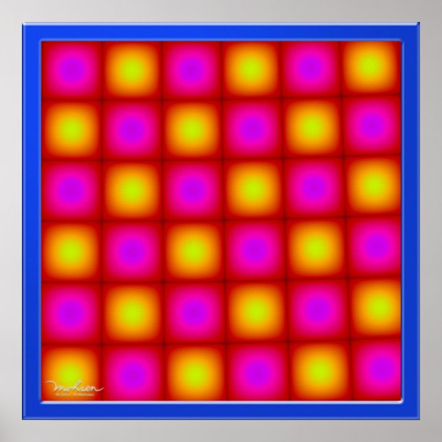 Transient Flickering Colours Poster (Front)
