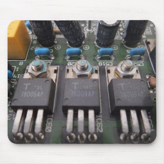 Transistor Circuit Mousepad (Front)