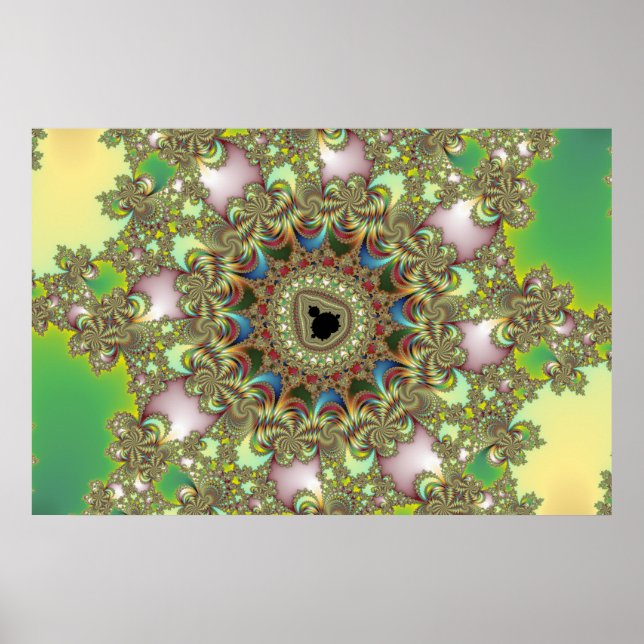 Transit - Fractal Poster (Front)