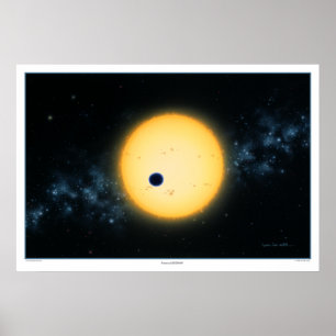 Transit of HD209458 Print
