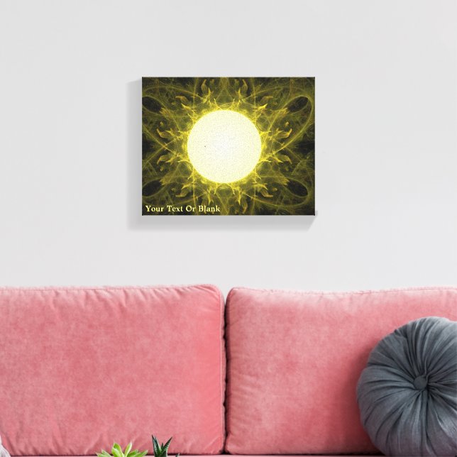 Transit of Mercury Canvas Print (Insitu(LivingRoom))