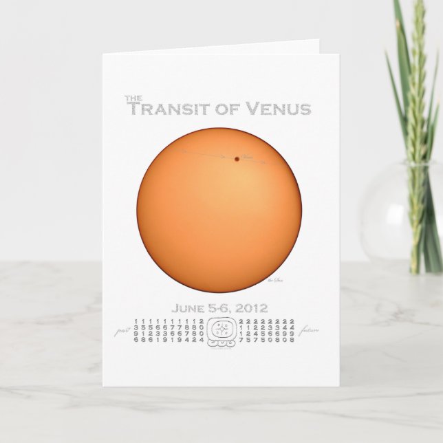 Transit of Venus - 2012 Card (Front)