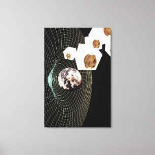 Transition to another dimension canvas print