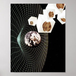 Transition to another dimension poster