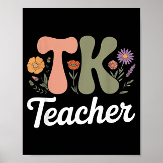 Transitional Kindergarten Educator Tk Teacher Poster