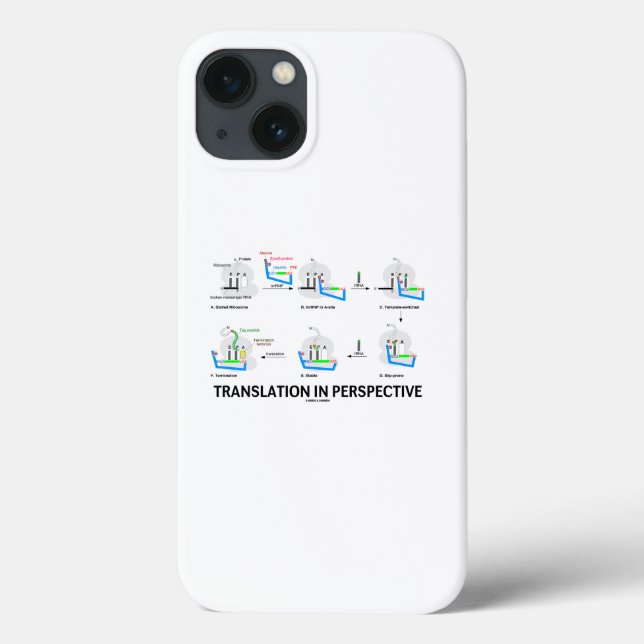 Translation In Perspective tRNA Biology Protein Case-Mate iPhone Case (Back)