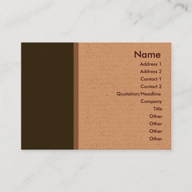 Translation Service Business Card (Front)